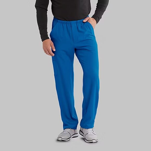 Skechers 4-Pocket Zip-Fly Mens Tag Free Stretch Fabric scrub Pant - Sz XL - Picture 1 of 2
